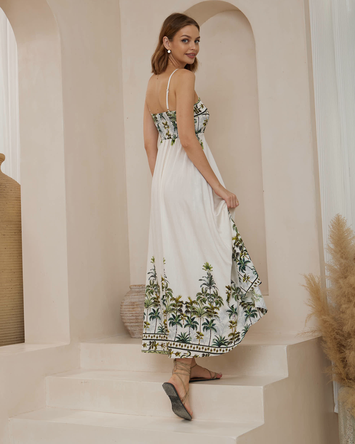 Palm Tree Maxi Dress