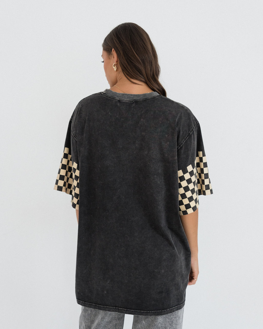 Saddle Up Vintage T-shirts Western Style (Charcoal)