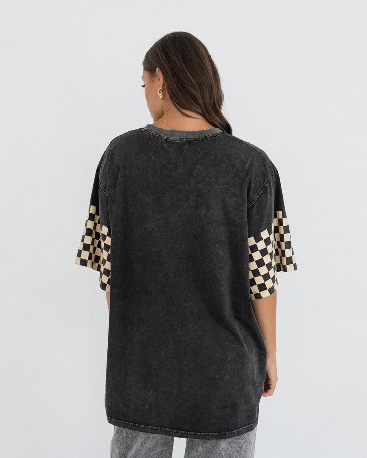 Saddle Up Vintage T-shirts Western Style (Charcoal)