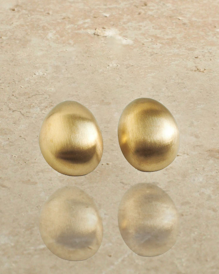 18k Gold Plated - Mia Vintage Inspired Stud Earrings