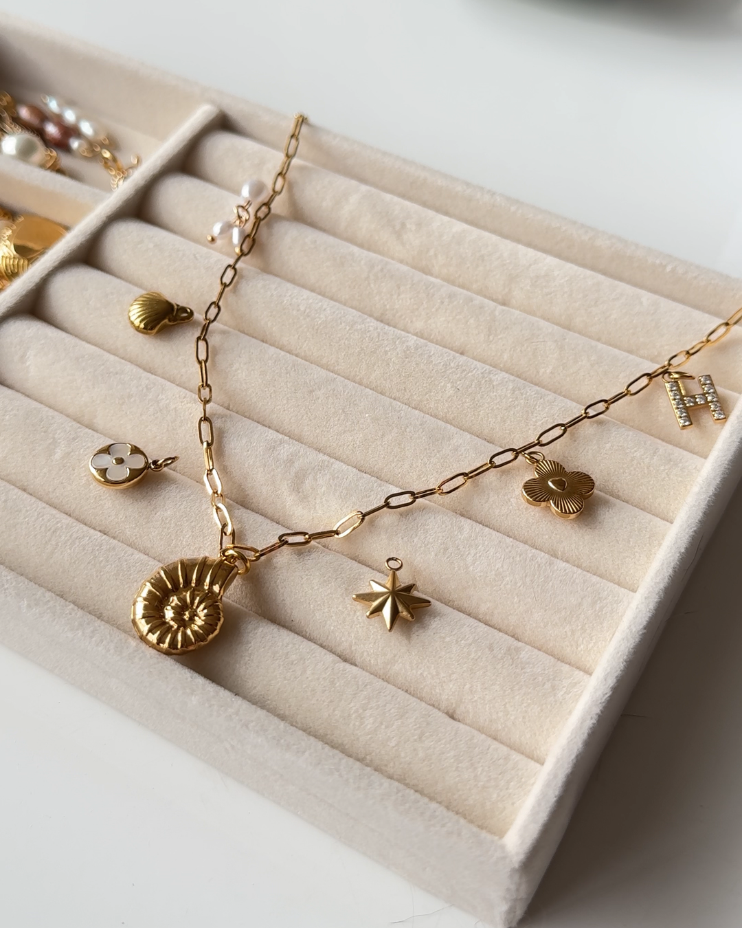 18K Gold Plated - DYO Conch Pendant