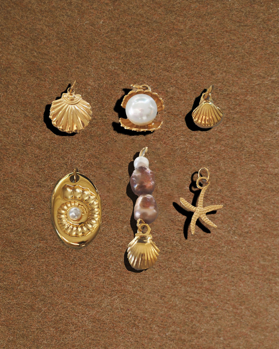 18K Gold Plated - DYO Seashell Charm