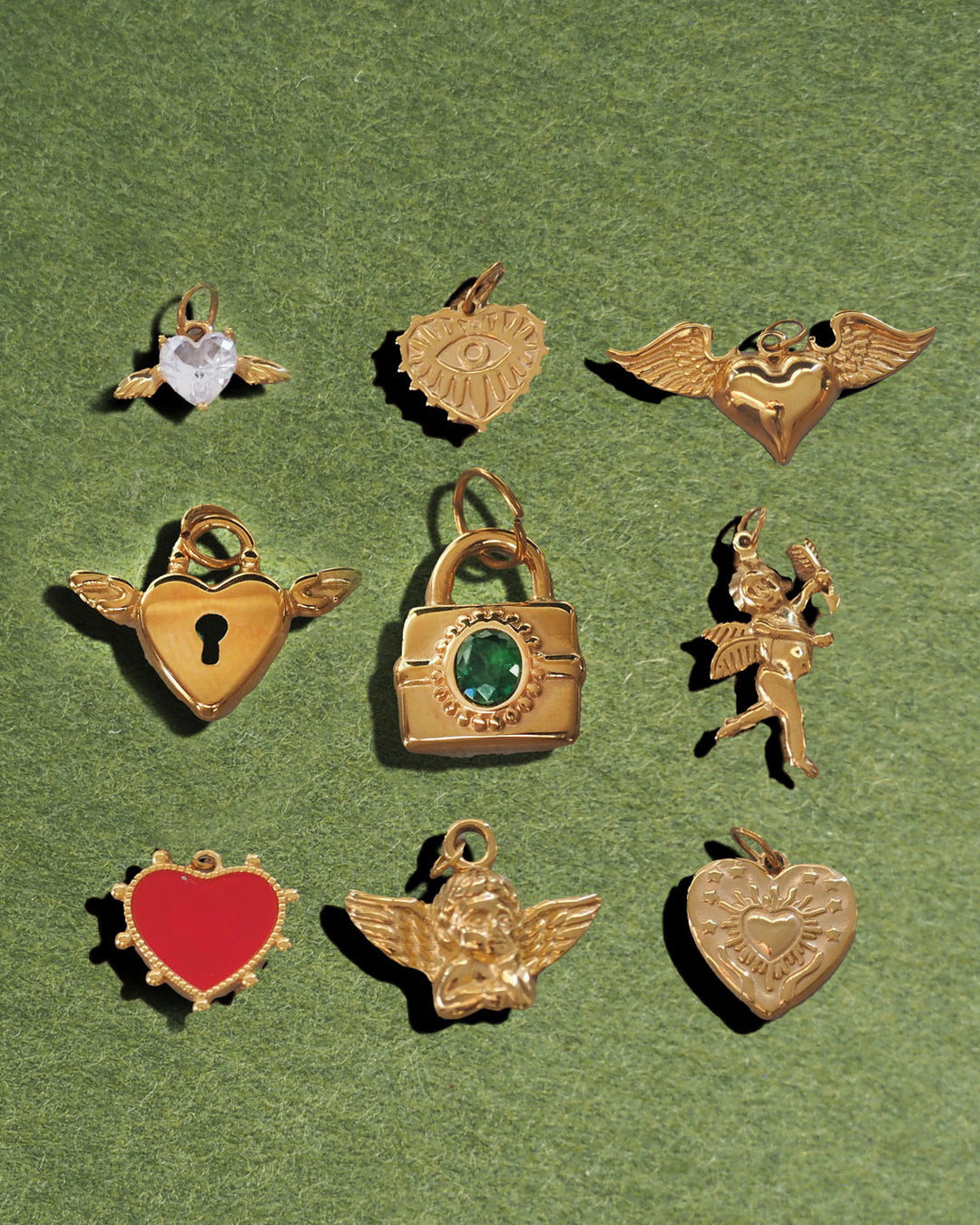 18K Gold Plated - DYO The Love Edit Charm