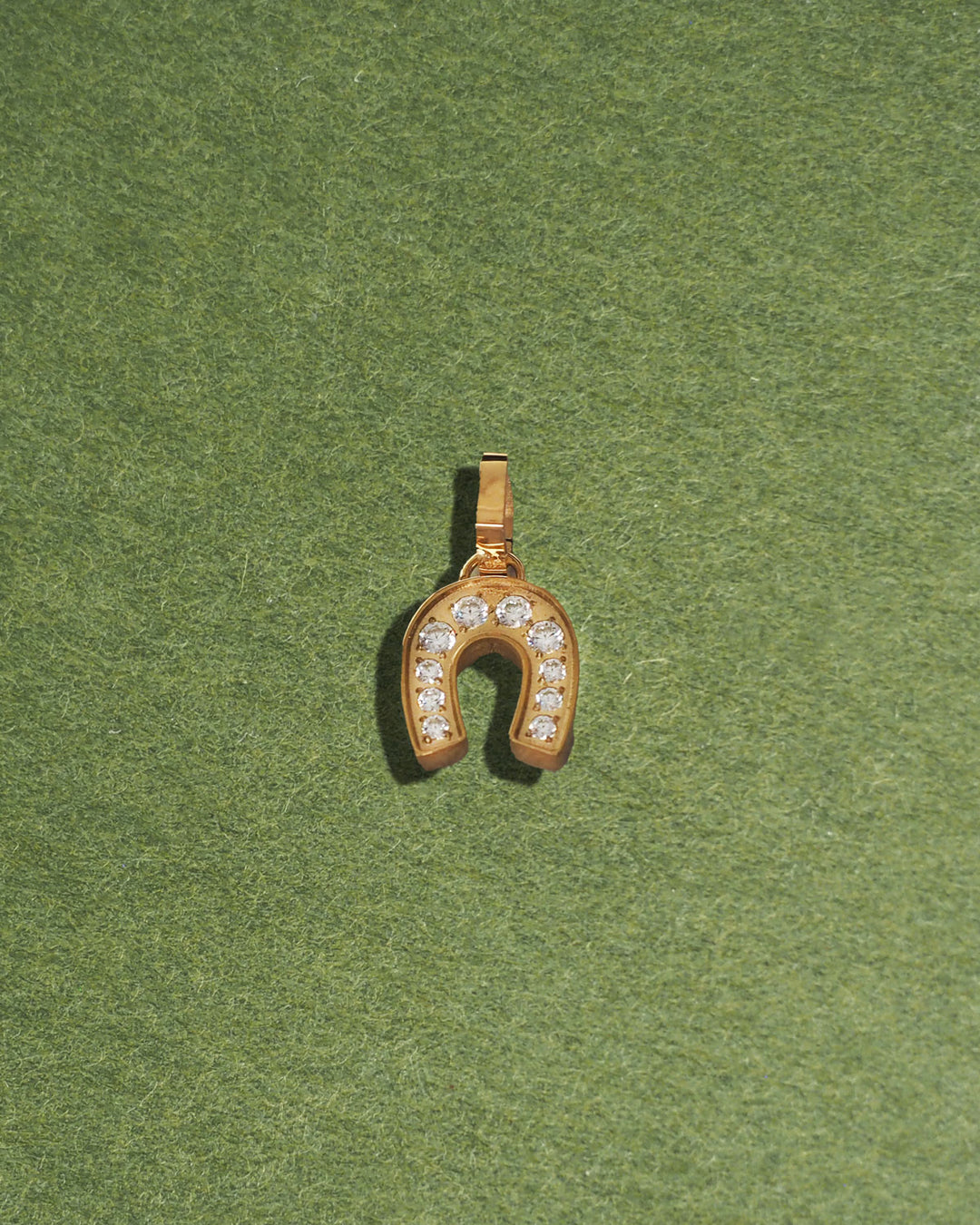 18K Gold Plated - DYO CZ French Victorian Horseshoe