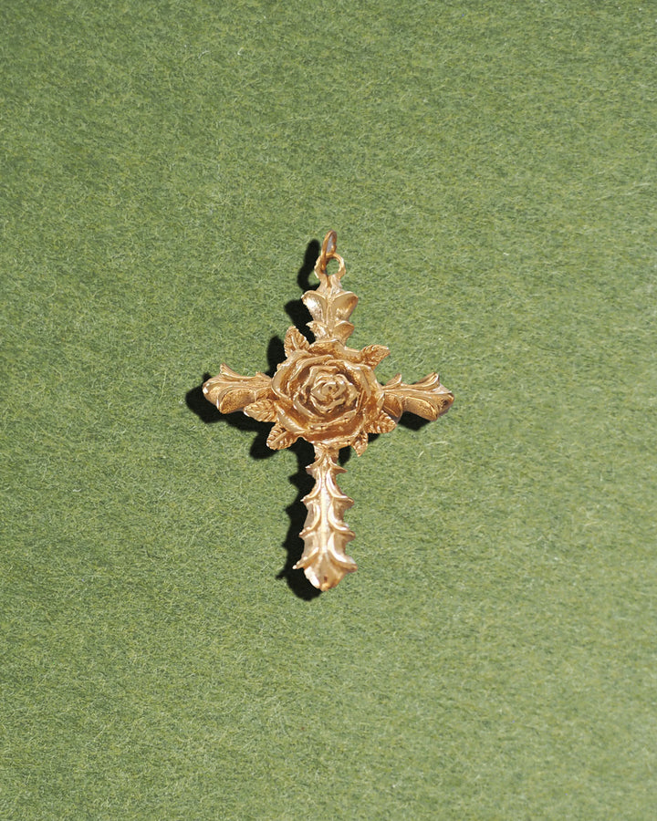 18K Gold Plated - DYO Cross Charm (6 Styles)
