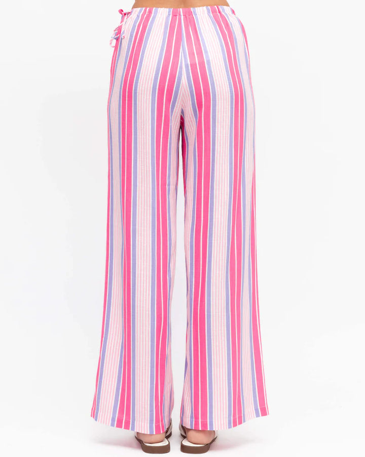 Pink Stripe Long Pants