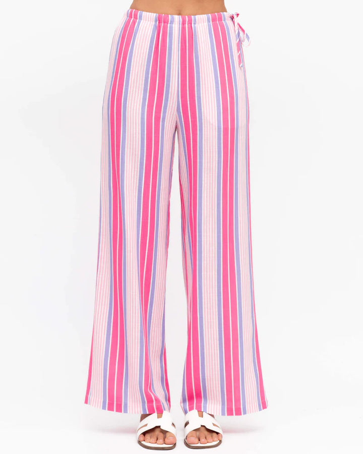 Pink Stripe Long Pants