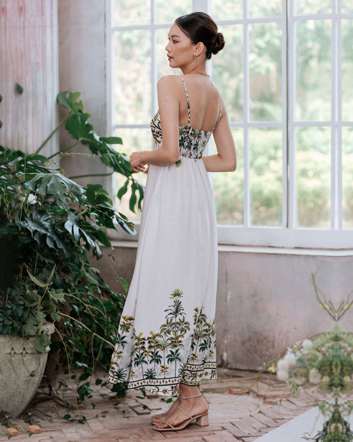 Palm Tree Maxi Dress