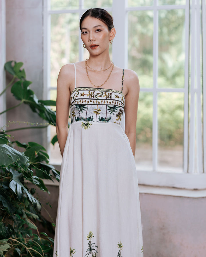Palm Tree Maxi Dress