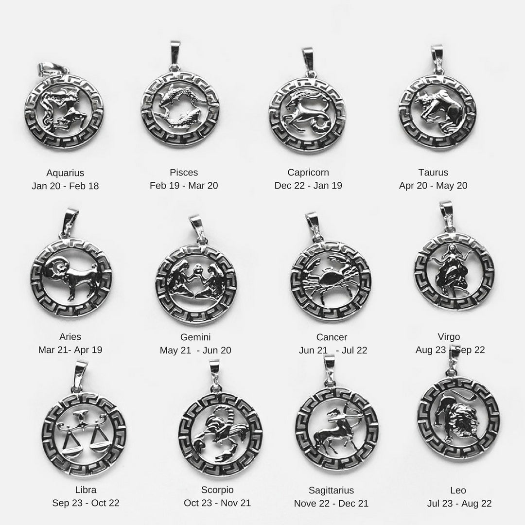 Devine - Zodiac Silver Necklace (Limited Stock) - Katherynloche