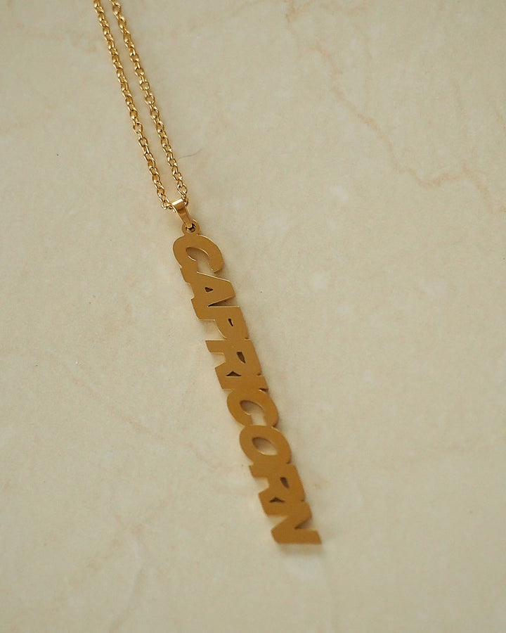 18K Gold Plated -  Maje Zodiac Gold Necklace - Katherynloche
