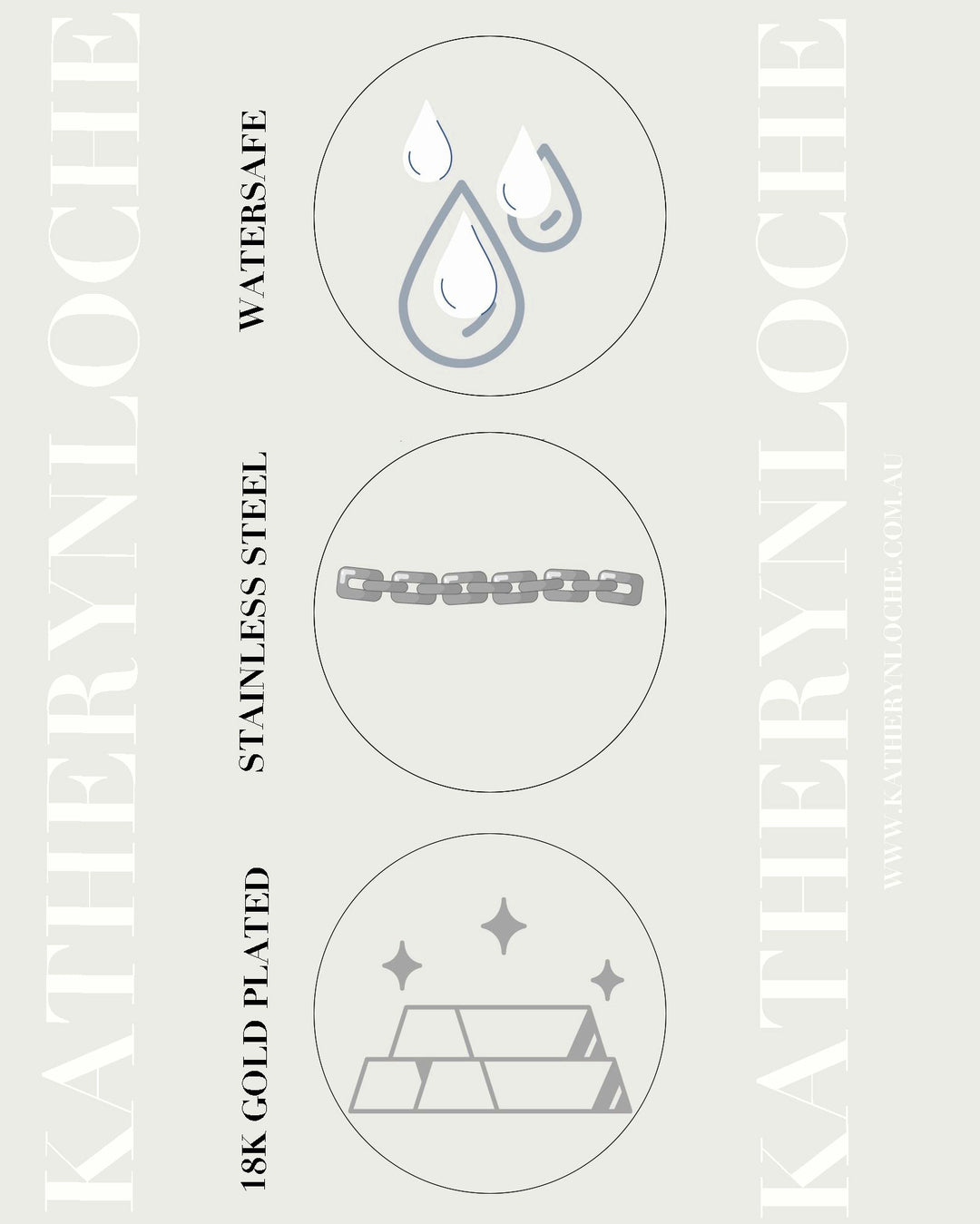 18K Gold Plated -  Maje Zodiac Gold Necklace - Katherynloche