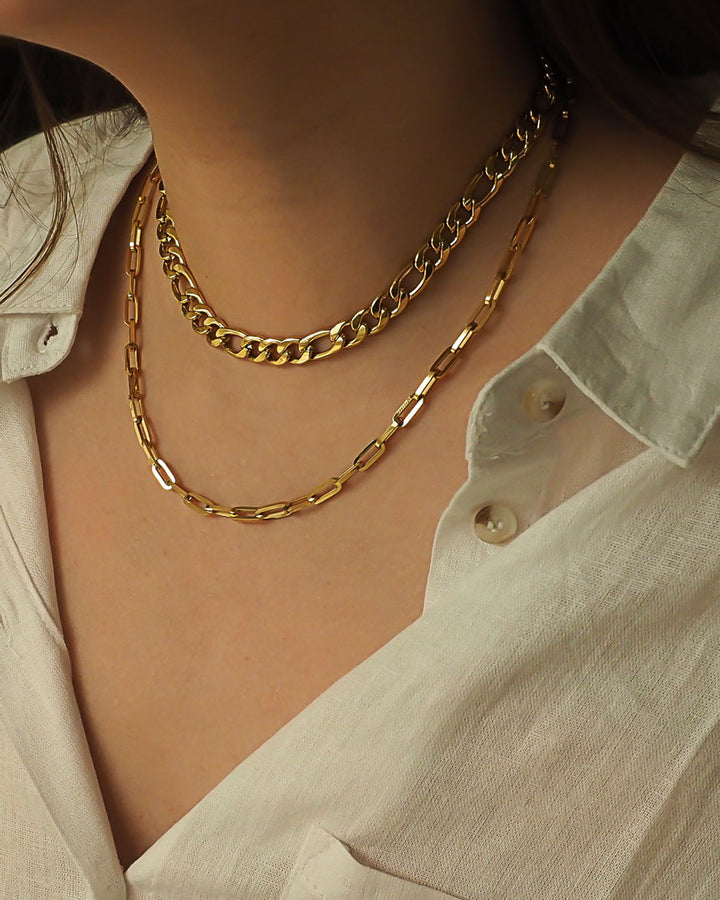 18k gold plated - Bamhi Link Chain Necklace - Katherynloche