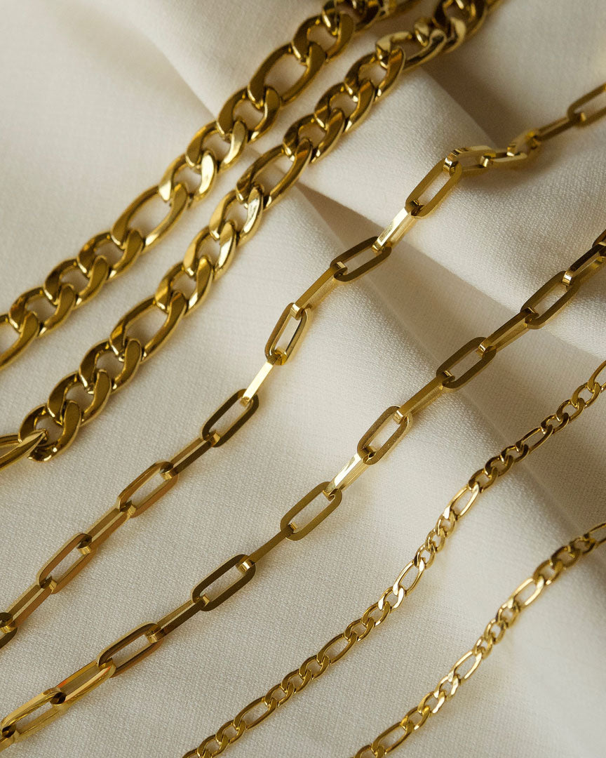 18k gold plated - Bamhi Link Chain Necklace - Katherynloche