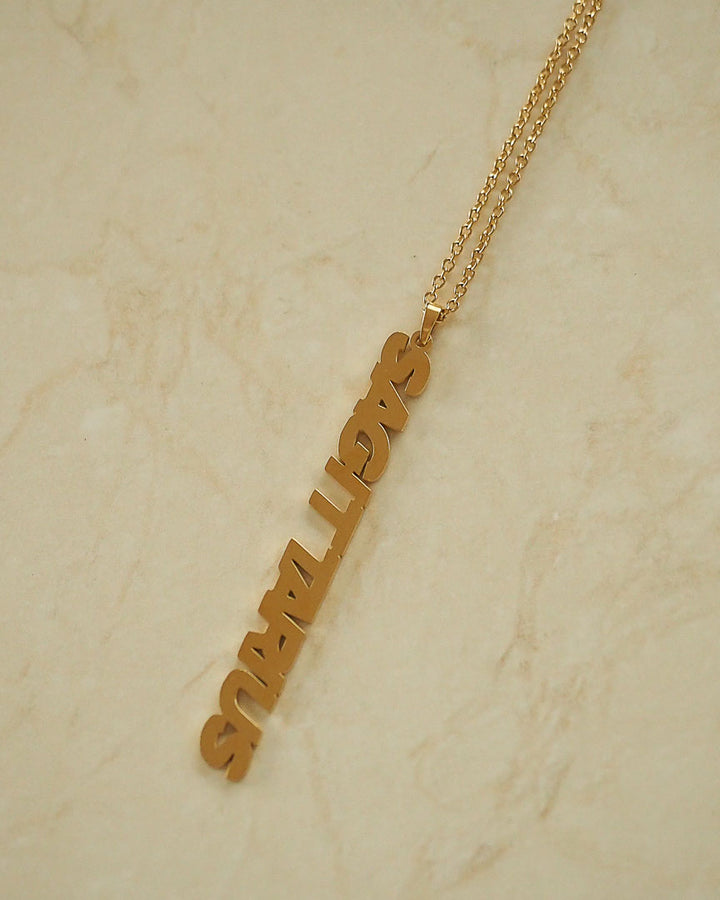 18K Gold Plated -  Maje Zodiac Gold Necklace - Katherynloche