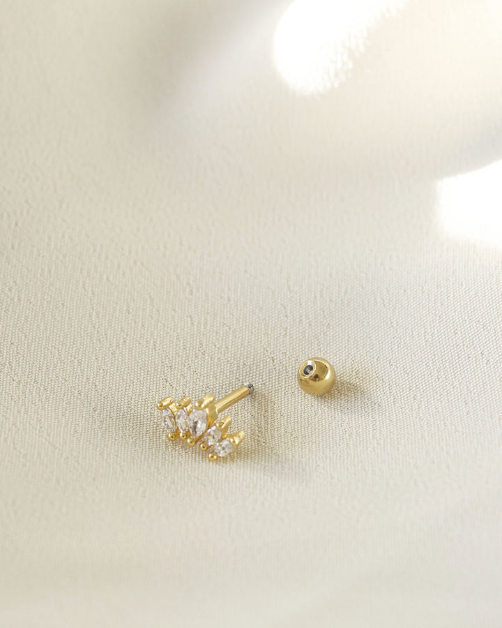 Stainless Steel - Cross Stud Earrings - Katherynloche