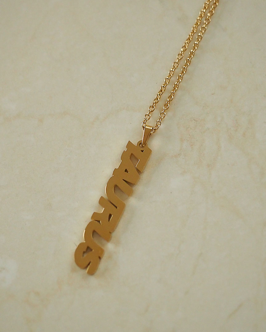 18K Gold Plated -  Maje Zodiac Gold Necklace - Katherynloche