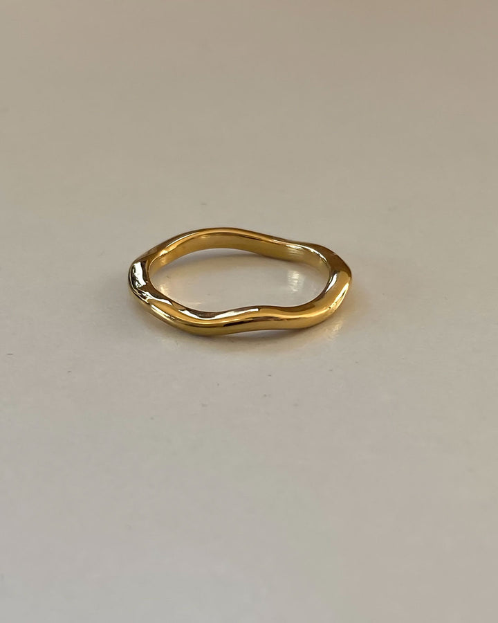 18K gold plated -  Samara Gold Ring (2 Styles) - Katherynloche