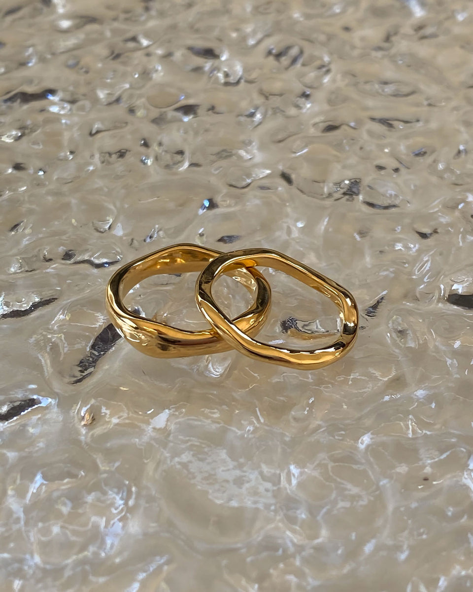 18K Gold Plated - Samara Gold Ring (2 Styles)