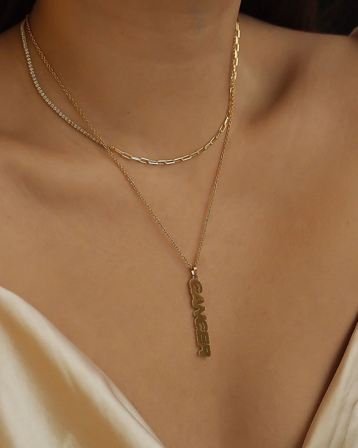 18K Gold Plated -  Maje Zodiac Gold Necklace - Katherynloche