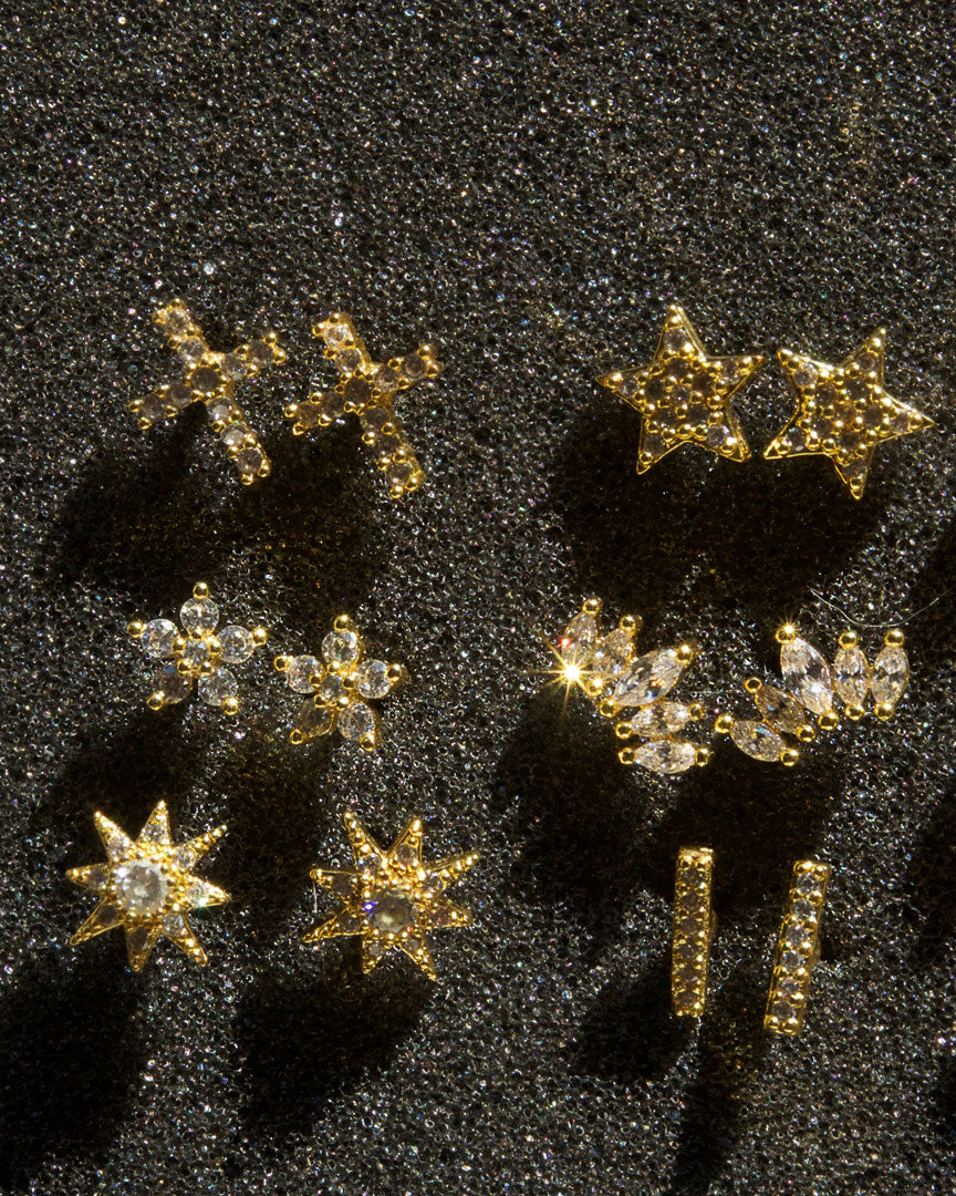 Stainless Steel - Cross Stud Earrings - Katherynloche