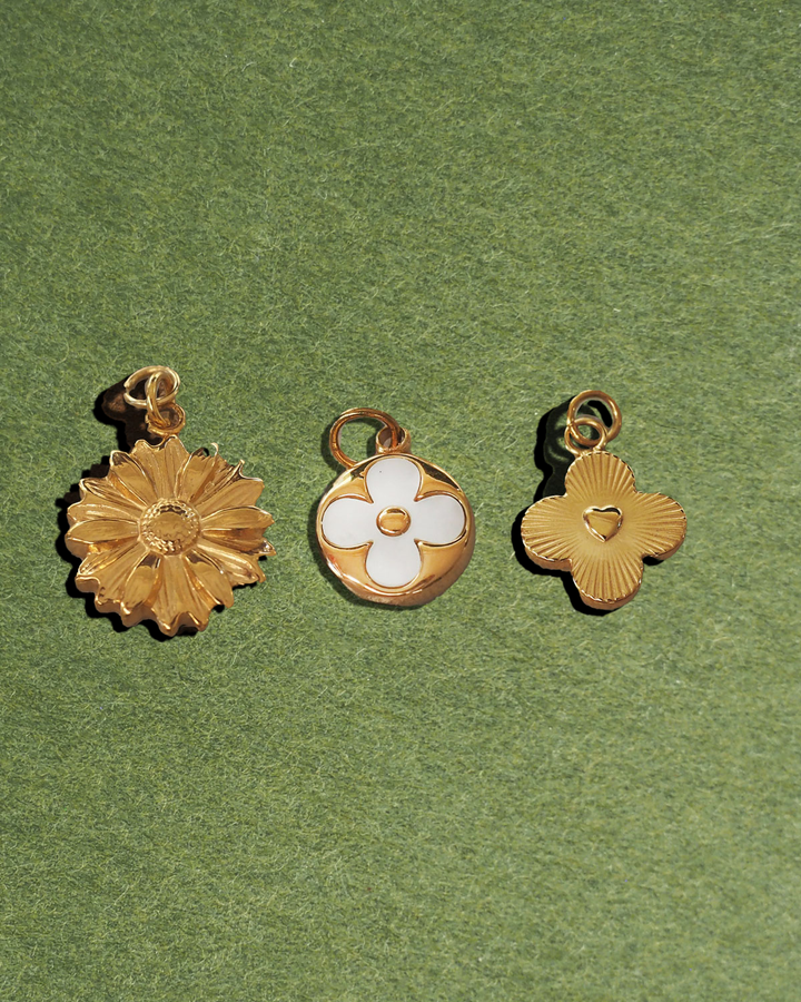 18K Gold Plated - DYO Flower Charm