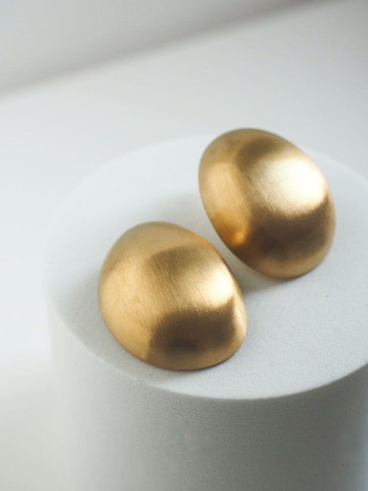 18k Gold Plated - Mia Vintage Inspired Stud Earrings