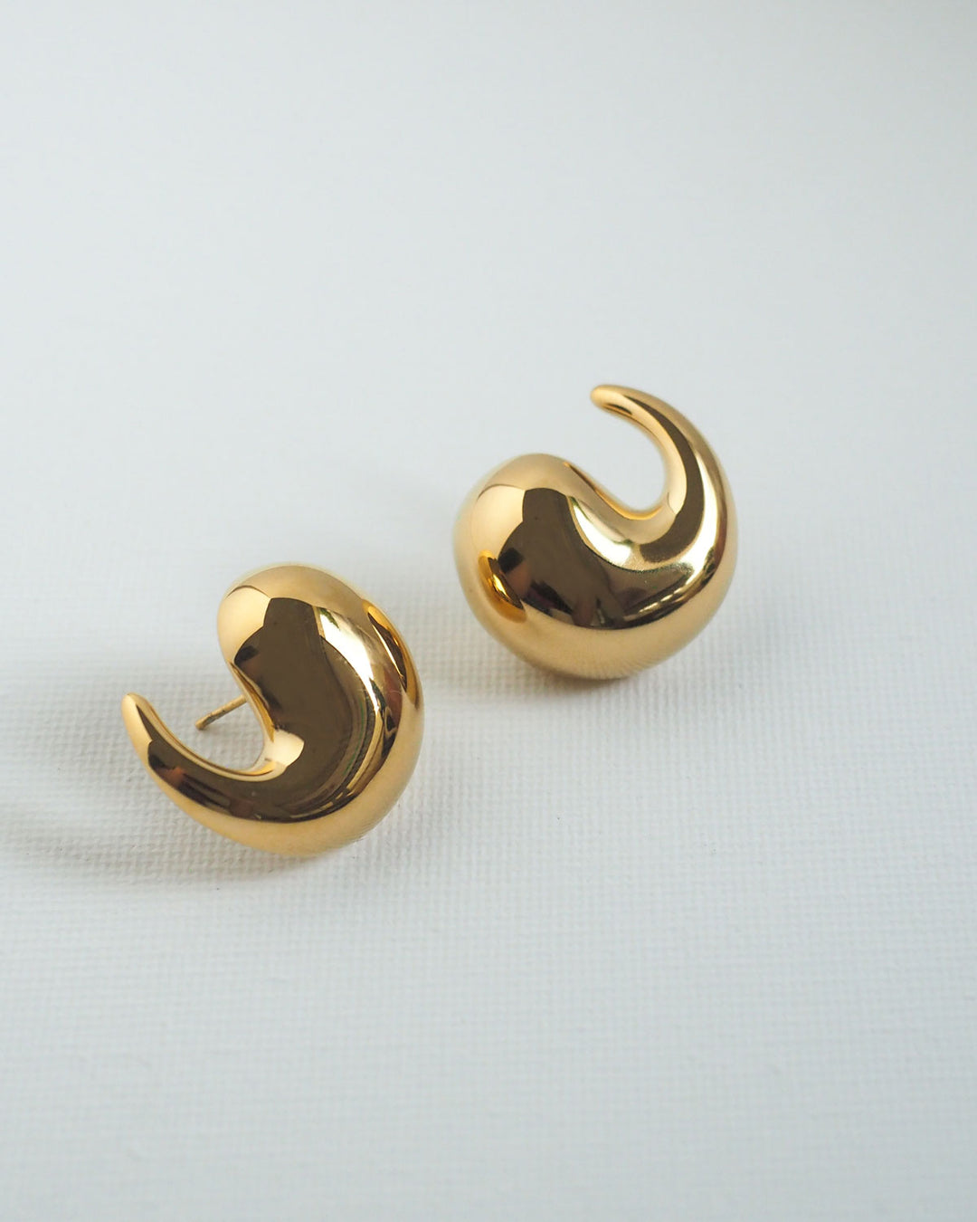 18k Gold Plated - Kai Vintage Inspired Stud Earrings