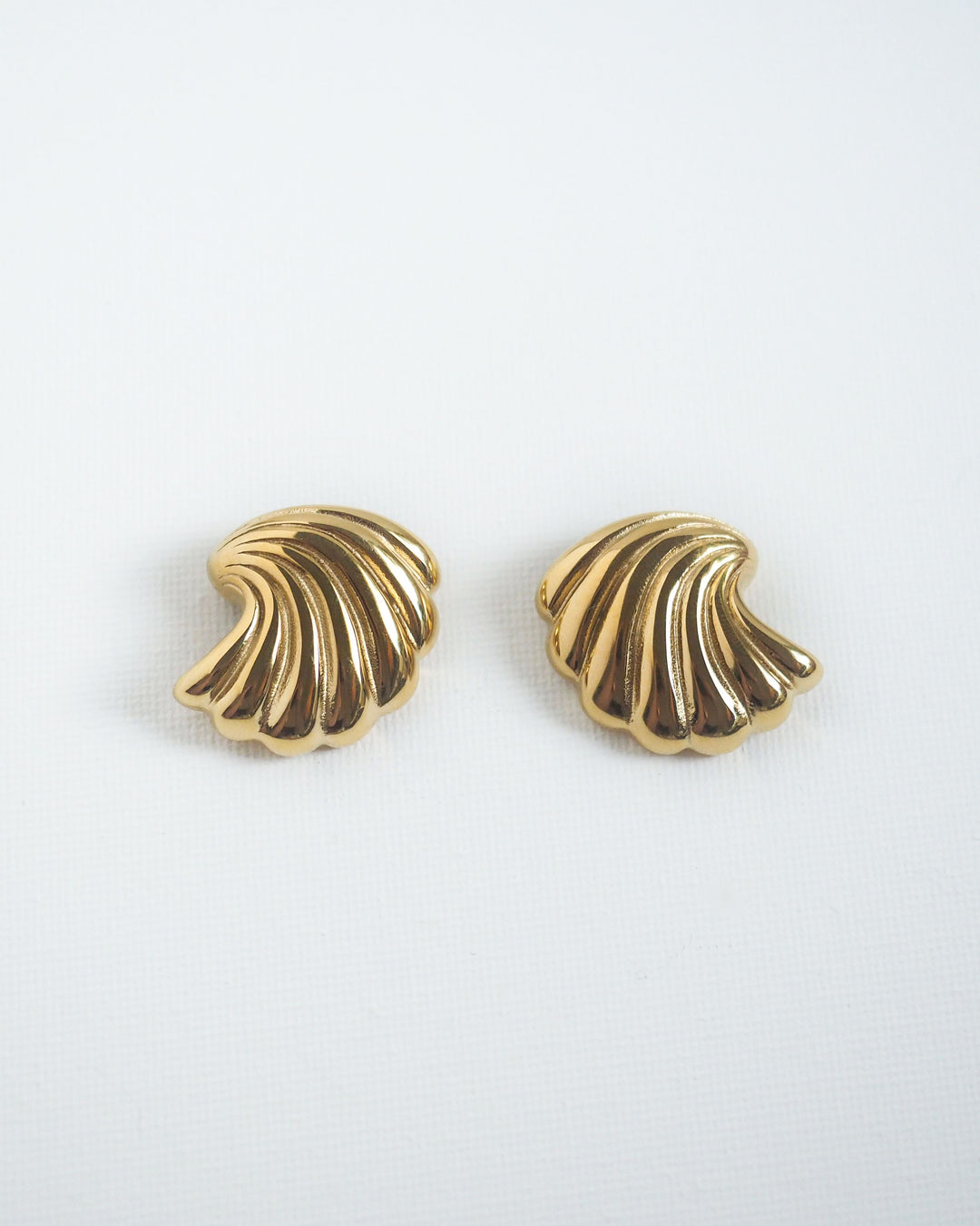 18k Gold Plated - Vintage Inspired Wing Stud Earrings