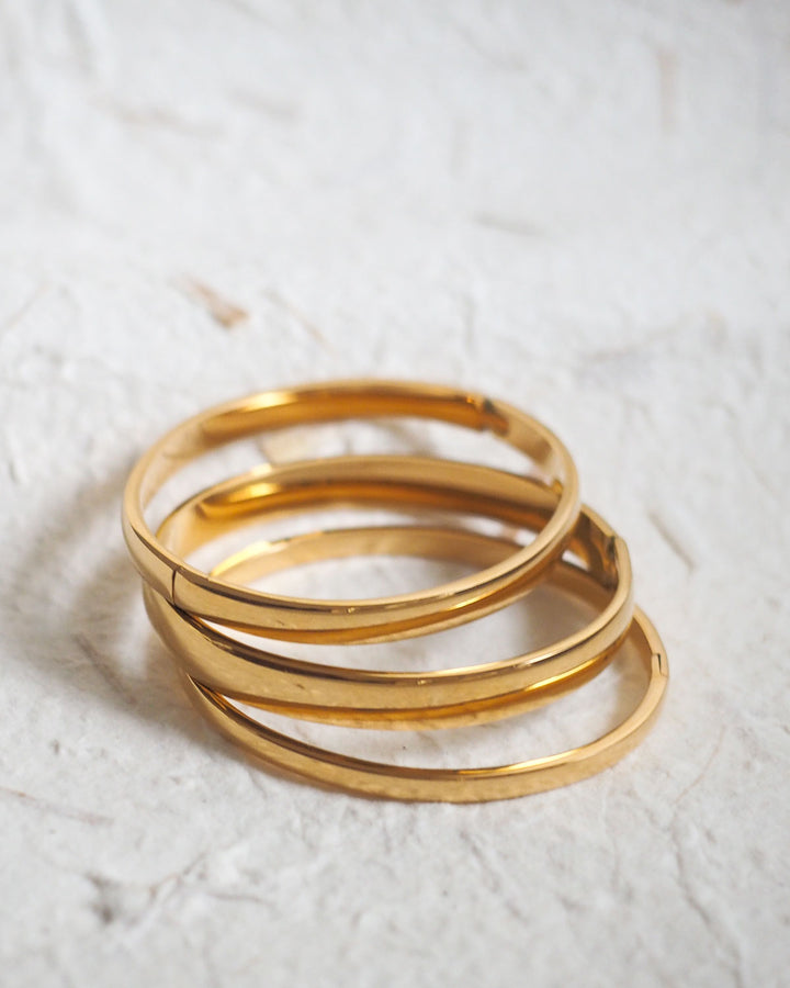 18K Gold Plated - Porter Classic Bangle