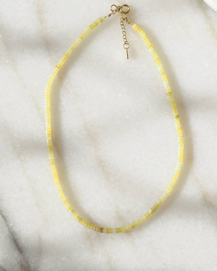 18K Gold Plated - Handmade Beaded Necklace (3 colours)