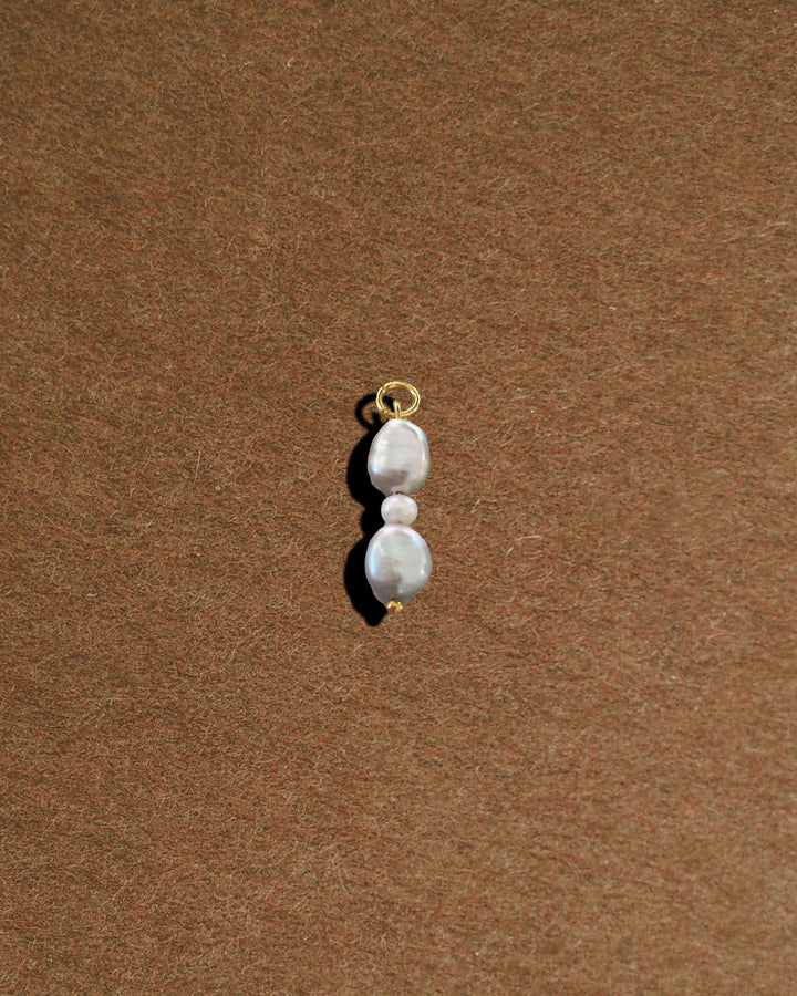 18K Gold Plated - DYO Multi Freshwater Pearl Charm