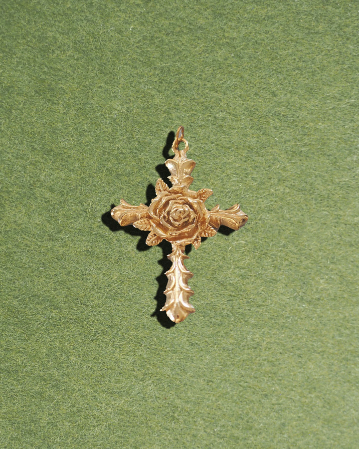 18K Gold Plated - DYO Cross Charm (6 Styles)