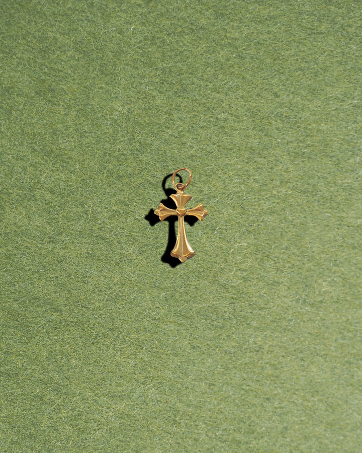 18K Gold Plated - DYO Cross Charm (6 Styles)