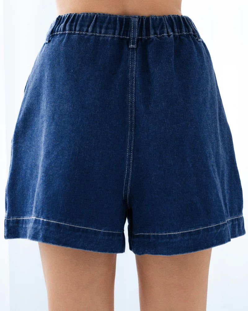 Denim Co-ord shorts