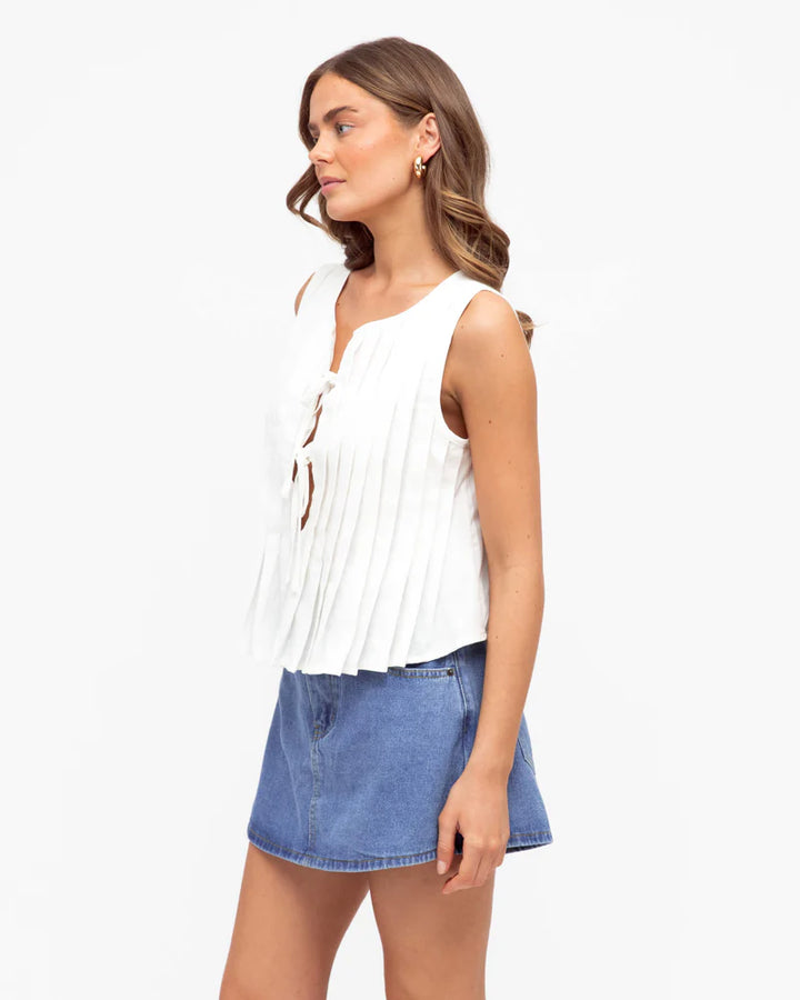 Chloe Front Tie Top