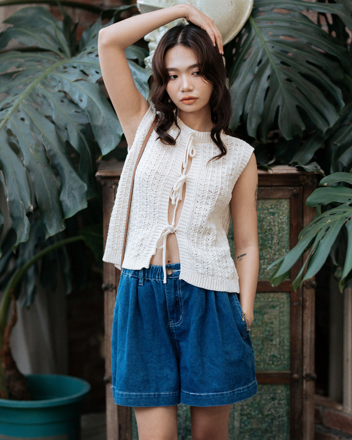 Tie Knit Top