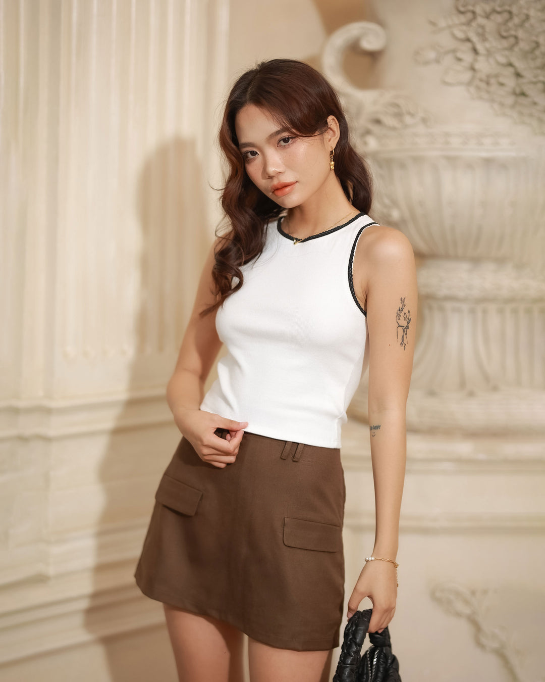 High waisted Mini Skort (2 colours)