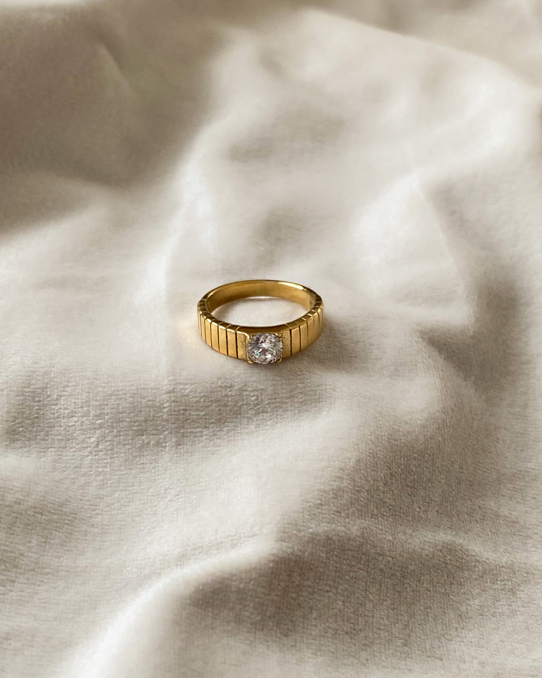 Gold plated - Dancia Gold ring - Katherynloche