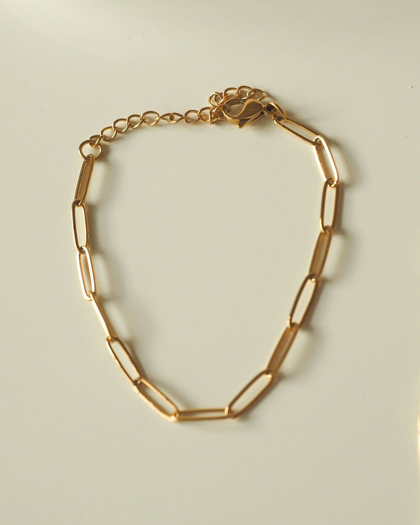 18k gold plated - ATHENS Link bracelet - Katherynloche