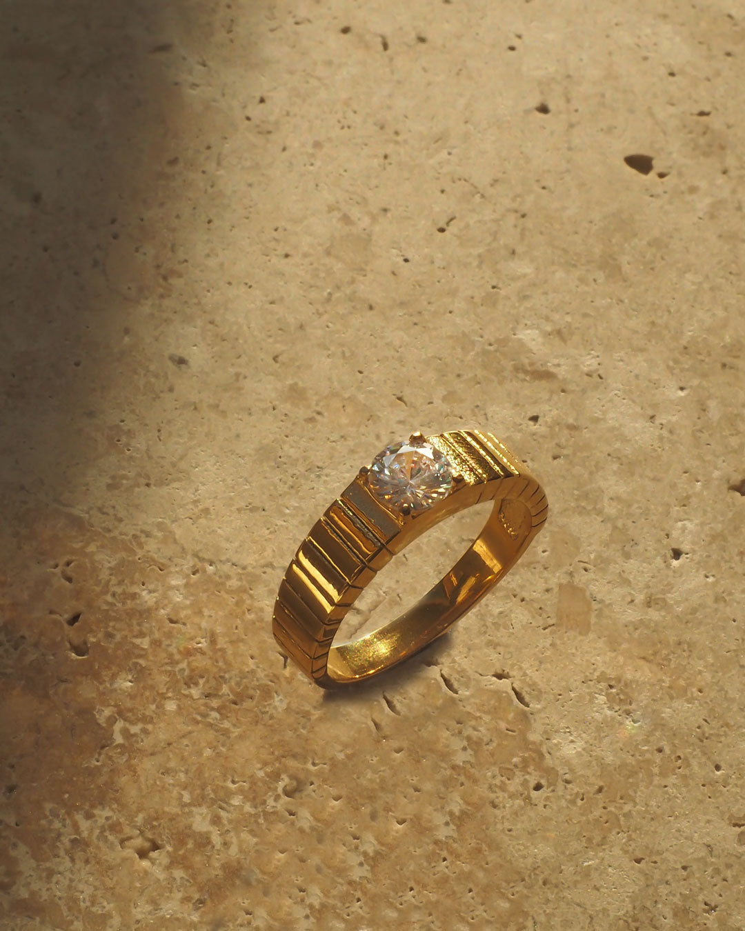 18k Gold plated - Dancia Gold ring - Katherynloche