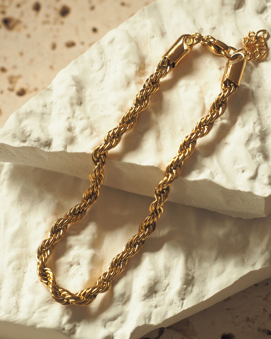 18K gold plated - Kaia Rope Bracelet - Katherynloche