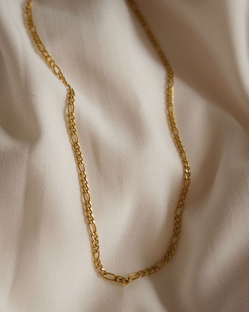 18K gold plated - Figaro Chain - Katherynloche