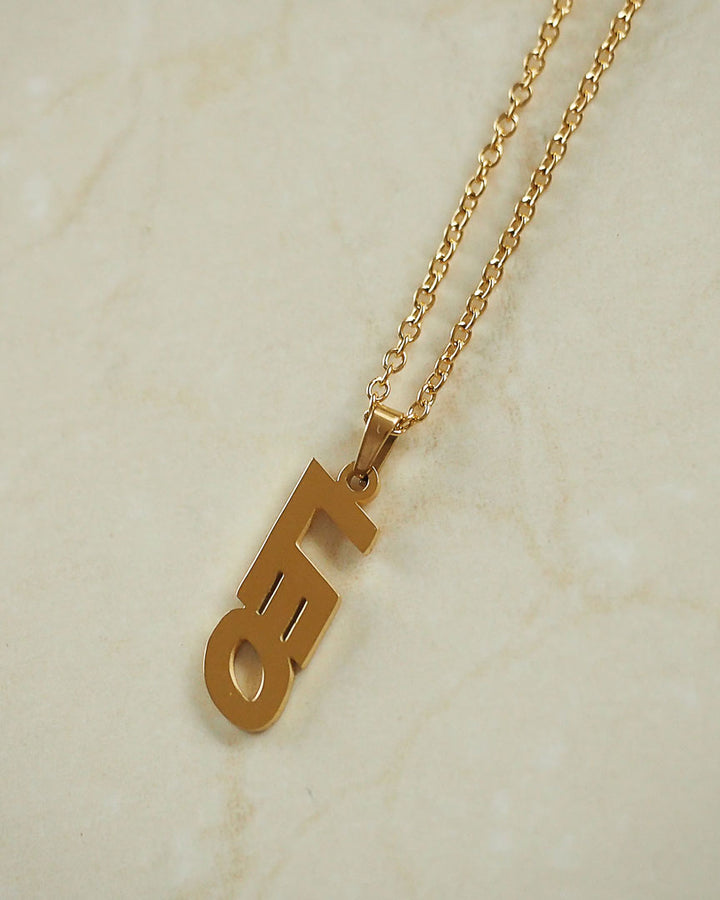 18K Gold Plated -  Maje Zodiac Gold Necklace - Katherynloche