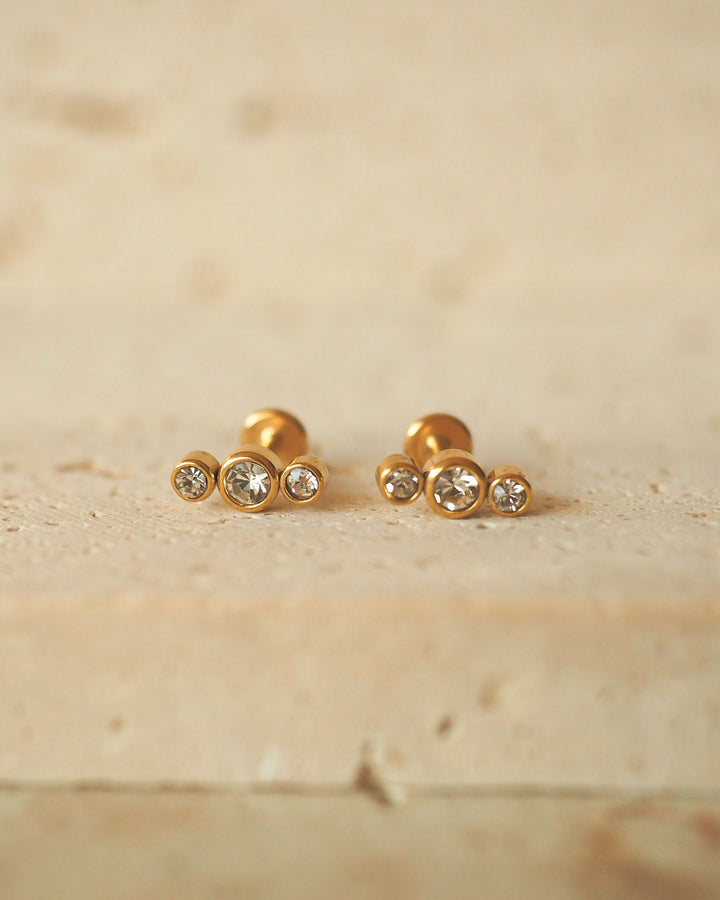 Stainless steel - Body piercing / stud earrings - Katherynloche