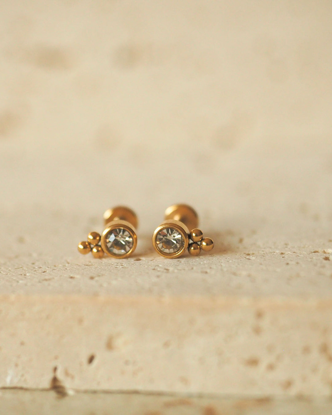 Stainless steel - Body piercing / stud earrings - Katherynloche