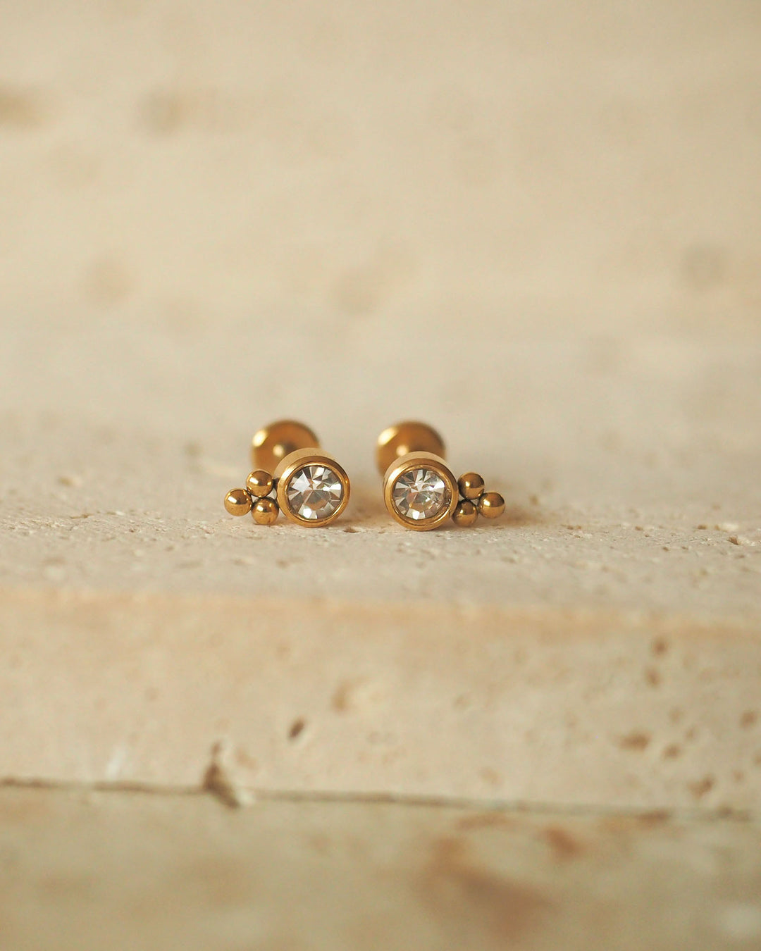 Stainless steel - Body piercing / stud earrings - Katherynloche