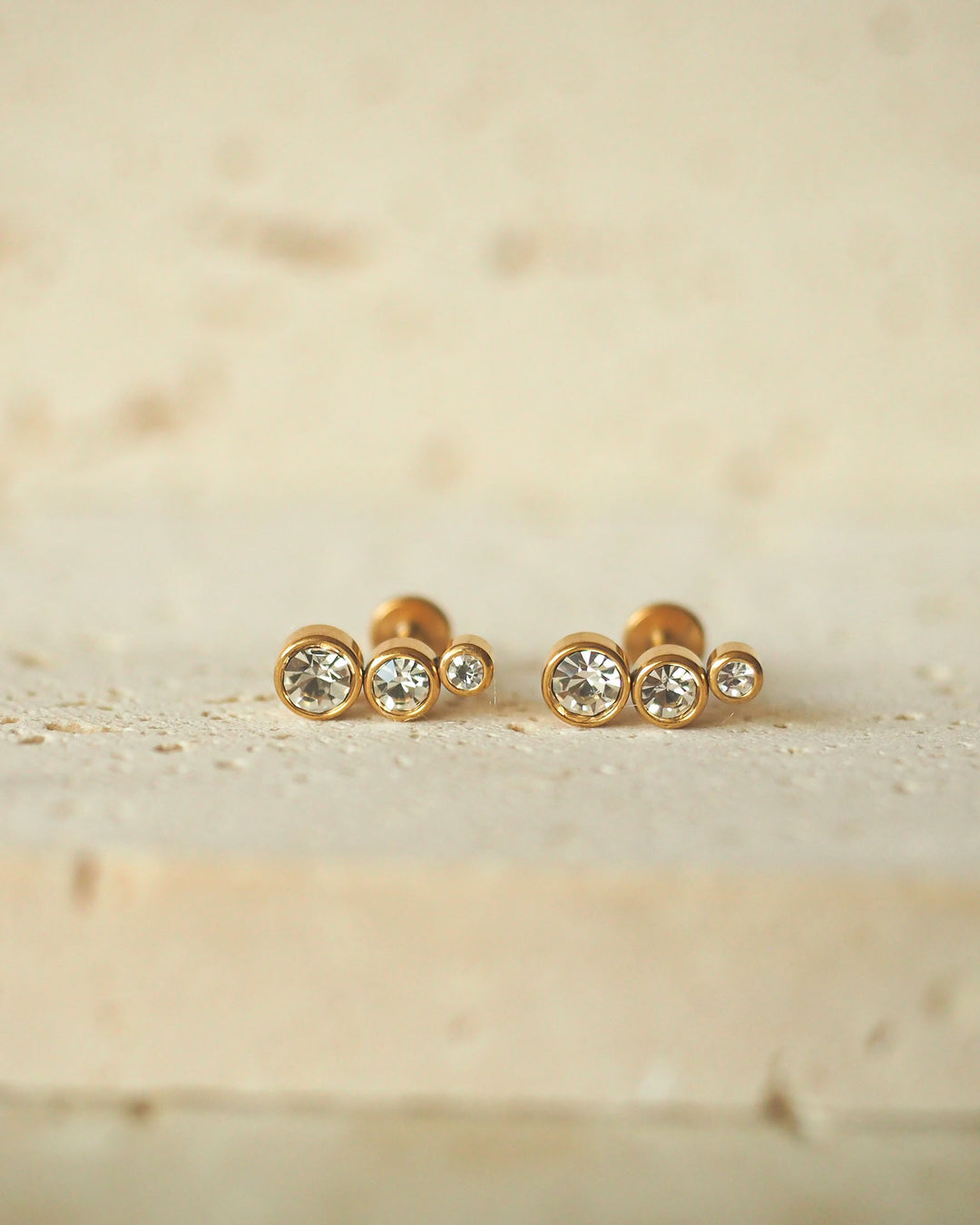 Stainless steel - Body piercing / stud earrings - Katherynloche