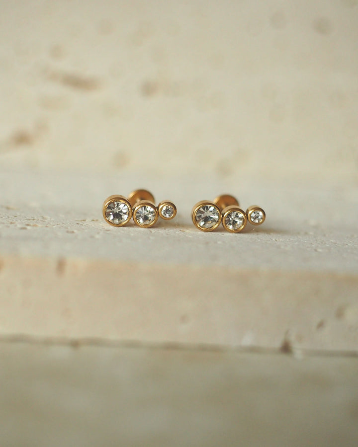 Stainless steel - Body piercing / stud earrings - Katherynloche