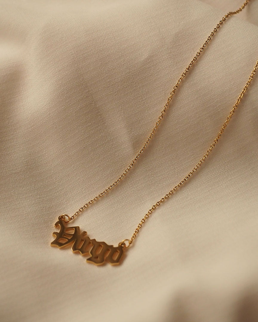 18K Gold Plated -  Jeulia Zodiac Gold Necklace - Katherynloche